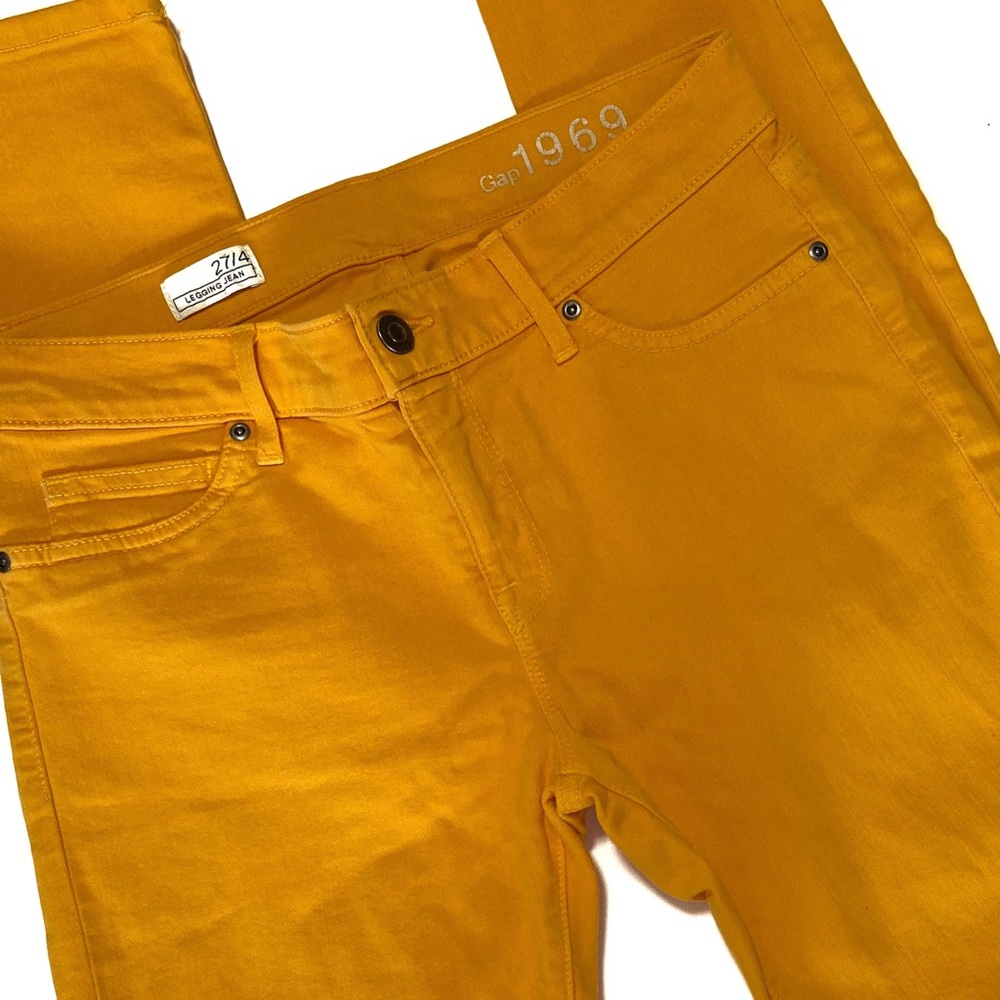 GAP | Mustard Legging Jeans